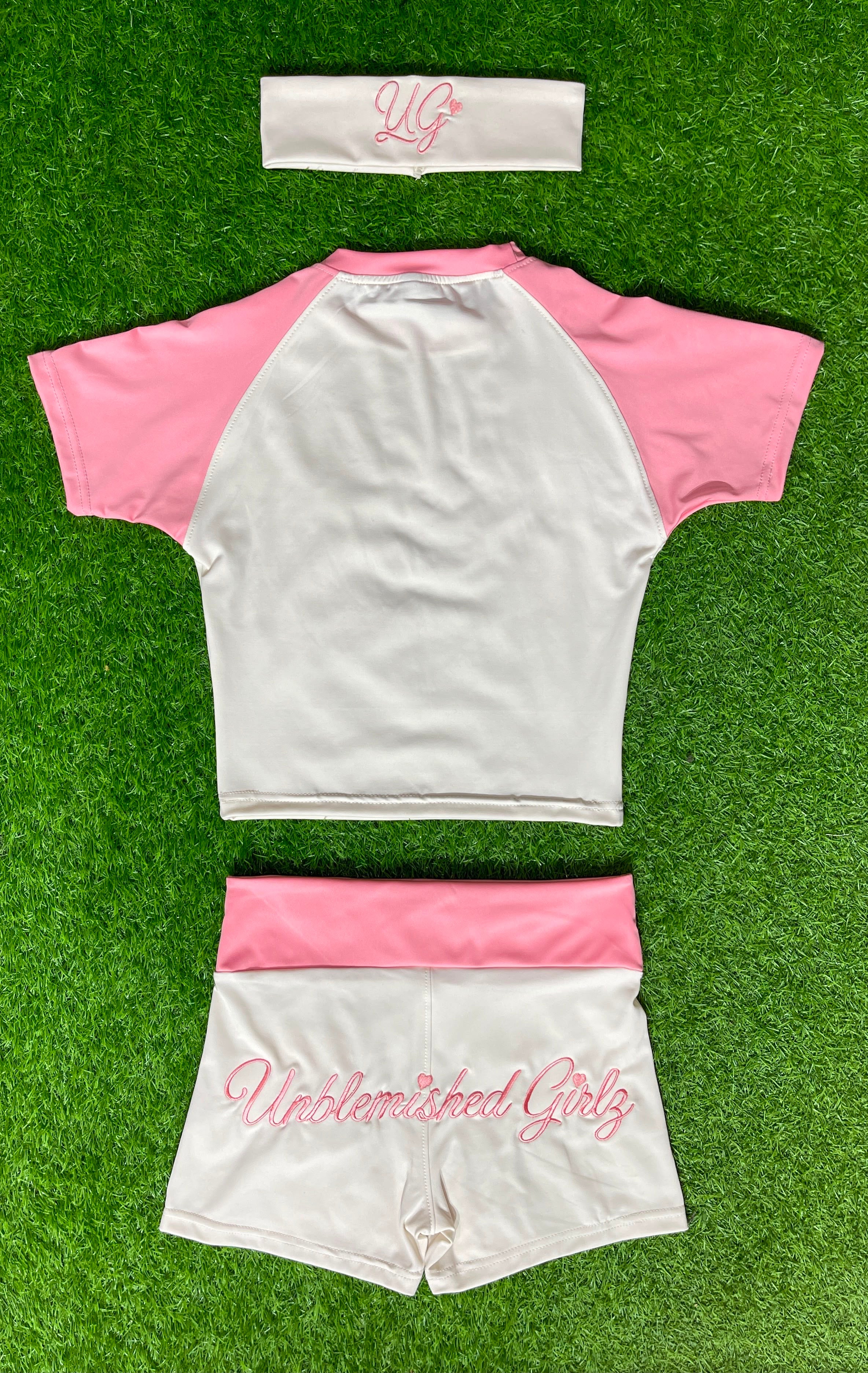 Cream & Pink “UG” Sets